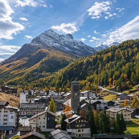 Appartamento Spacious Alpine Retreat Near Saas-fee *